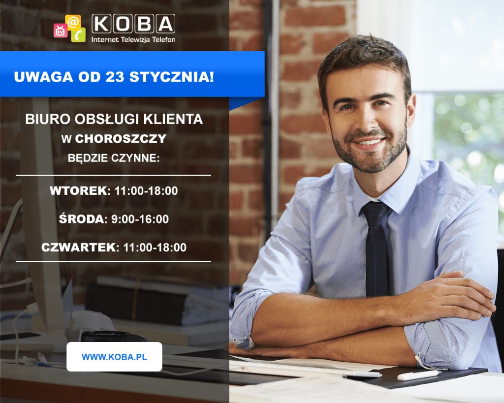 Biuro w Choroszczy: Śr. 9:00 - 16:00 Czw. 10:00 - 17:00