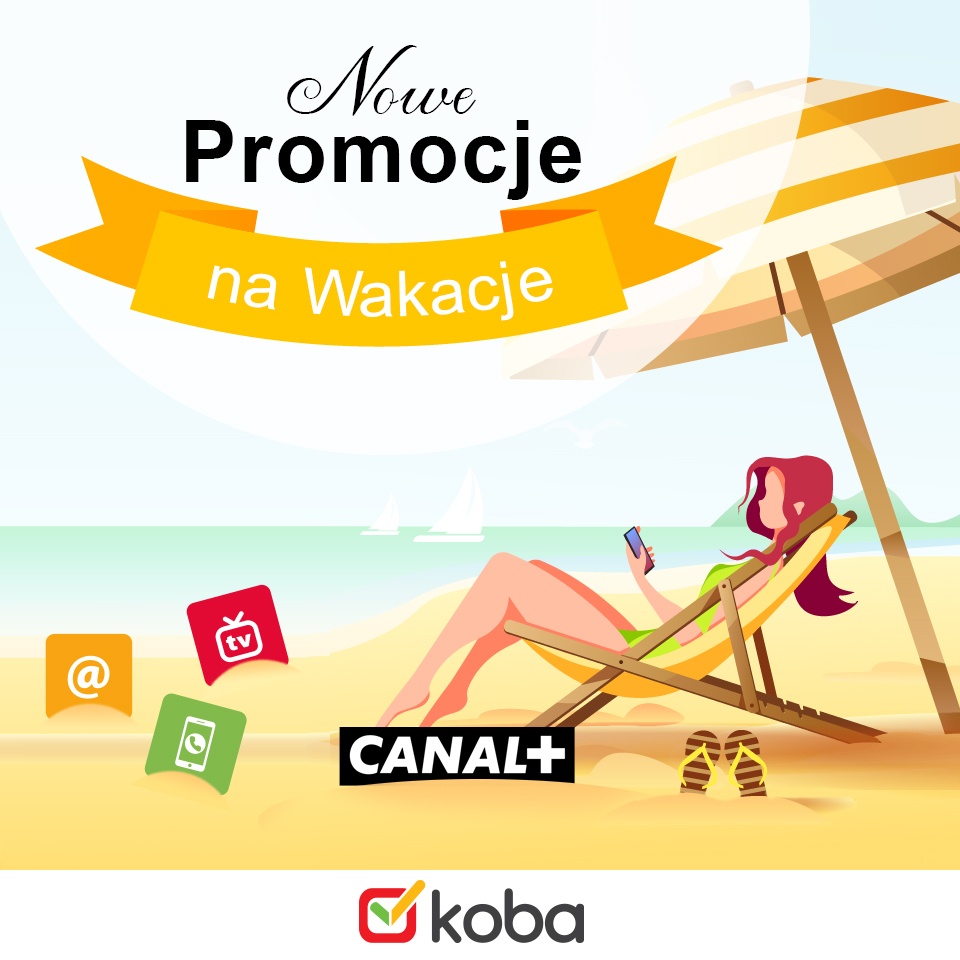 Nowe Promocje na Wakacje - KOBA