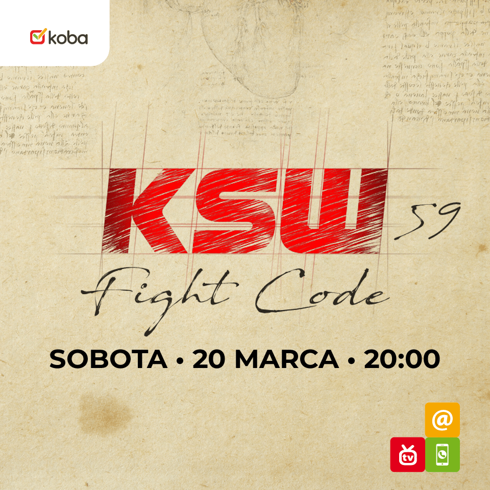 Gala KSW 59: Fight Code już jutro do obejrzenia w systemie PPV!