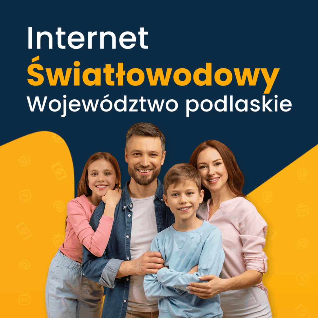 Telekomunikacja podlasie - sprawdź internet światłowodowy od KOBA