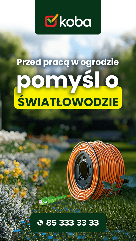 Przed pracą w ogrodzie - pomyśl o światłowodzie
