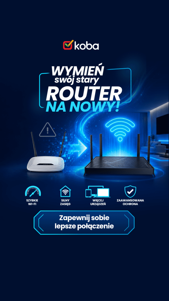 Poznaj nowe routery TP-LINK w koba w niższych cenach
