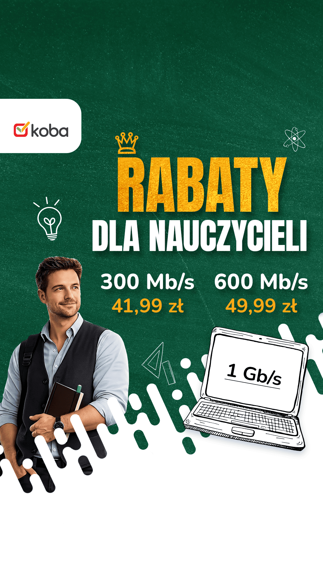 Promocja internetu KOBA dla nauczycieli