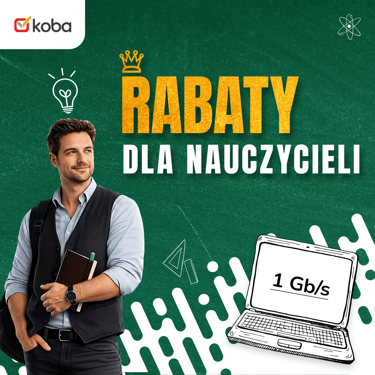 Rabaty na internet dla nauczycieli – KOBA