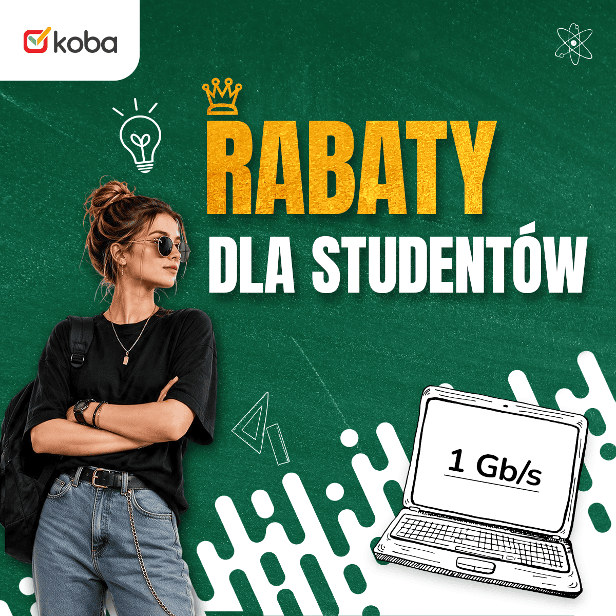 Rabaty na internet dla studentów – KOBA
